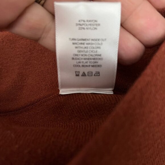 Ladygang Women's Wide-Leg Rust Pants Medium - Picture 7 of 9